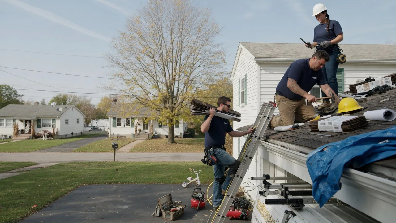 Local Roofing Contractors in Long Island, KS near me